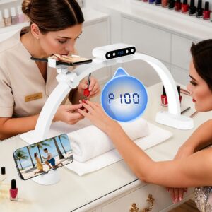 24" Half Moon Nail Tech Lamp