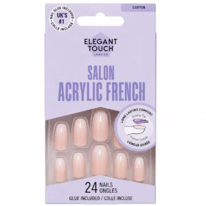 French Coffin Press On Nails